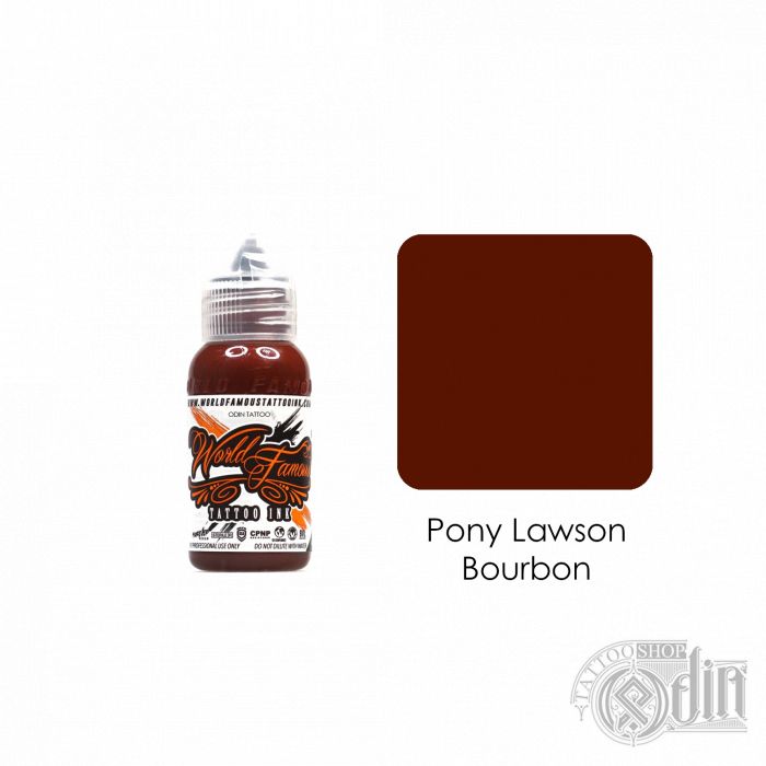 Краска для тату Распродажа Pony Lawson Bourbon  (годен до 03/23)